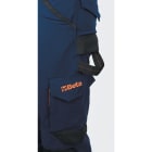 BETA - Pantaloni da lavoro multitasche elasticizzati 260gr nylon ocean-blue taglia M. 076500102