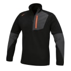 BETA - Micropile 180gr zip corta elasticizzato black taglia XXXL.