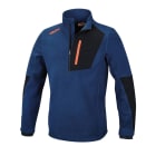BETA - Micropile zip corta elasticizzato 180gr zip corta oc. blue tg.L
