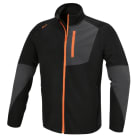 BETA - Pile zip lunga elasticizzato 280gr black taglia XXXL.