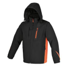 BETA - Giacca softshell con cappuccio e maniche staccabili, cap black TG.XXXL.