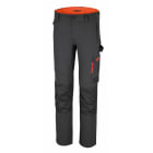 BETA - Pantaloni da lavoro leggeri multitasche elasticizzati slim fit 140gr nylon grey tg. M