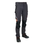 BETA - Pantaloni da lavoro leggeri multitasche elasticizzati slim fit 140gr nylon grey tg. XL