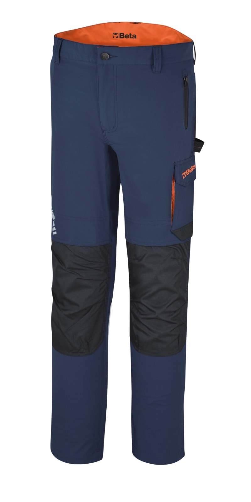 BETA - Pantaloni da lavoro leggeri multitasche elasticizzati slim fit 140gr nylon ocean-blue tg. M