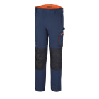 BETA - Pantaloni da lavoro leggeri multitasche elasticizzati slim fit 140gr nylon ocean-blue tg. M