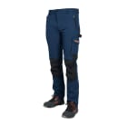 BETA - Pantaloni da lavoro leggeri, multitasche elasticizzati Slim fit 140gr nylon Ocean-Blue taglia XXL.