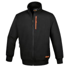 BETA - Felpa zip lunga black tg. XXL, ideale per chi cerca comfort e stile in una taglia comoda.