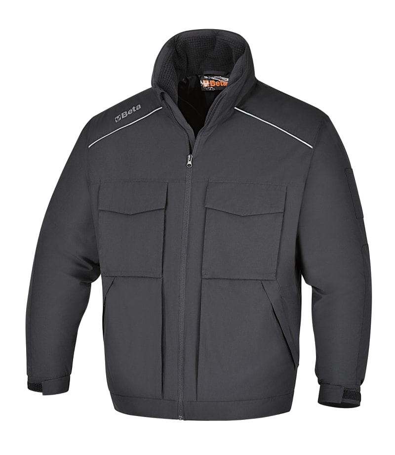 BETA - Bomber da lavoro multitasche impermeabile giacche work padded canvas black tg. XS