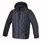 BETA - Bomber da lavoro impermeabile con cappuccio Texel Softshell Black-Grey TG. M.