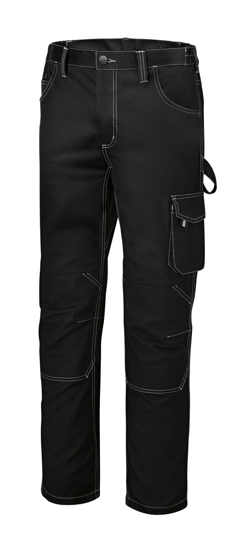 BETA - Pantaloni da lavoro elasticizzati slim fit in twill 200g stretch black taglia XS, comodi e resistenti.