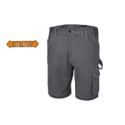 BETA - Bermuda da lavoro elasticizzati slim fit in twill 250g stretch grey taglia XXXL.