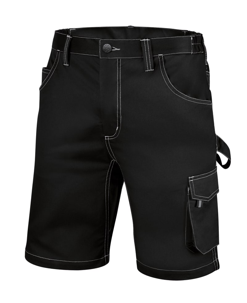 BETA - Bermuda da lavoro elasticizzati Slim fit Twill 200G Stretch Black TG.S.