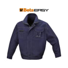 BETA - Giacca da lavoro in t/c twill 245 g blu, giacche work twill t/c blue tg.l.