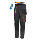 BETA - Pantaloni leggeri da lavoro grigio, pantaloni twill 180gr easy grey tg.s, comodi e resistenti.