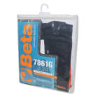 BETA - Bermuda leggeri da lavoro, grigio, twill 180gr easy grey taglia XXXL.
