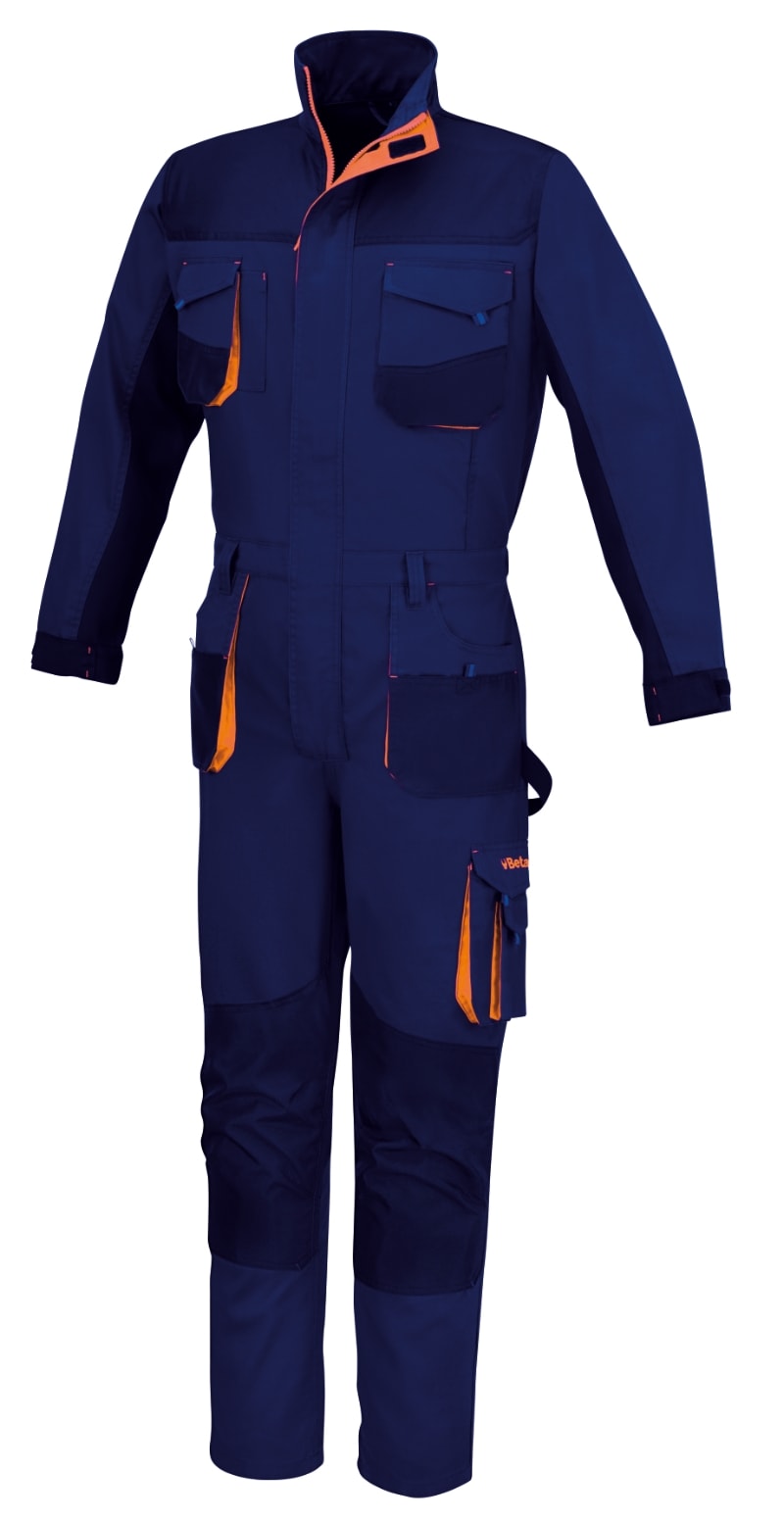 BETA - Tuta da lavoro Beta Easy leggera, colore blu, tute twill 180gr easy blue tg.XXXXL. 078650707