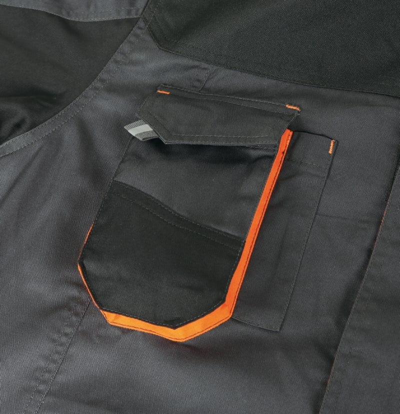 BETA - Tuta leggera da lavoro Twill 180gr Easy Grey - Migliore vestibilità XL.