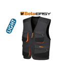 BETA - Gilet leggero da lavoro Twill 180gr Easy Grey - Migliore vestibilità TG.M.