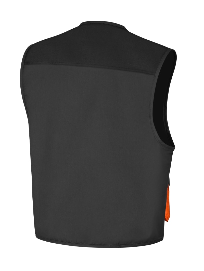 BETA - Gilet leggero da lavoro Twill 180gr Easy Grey - Migliore vestibilità XXL.