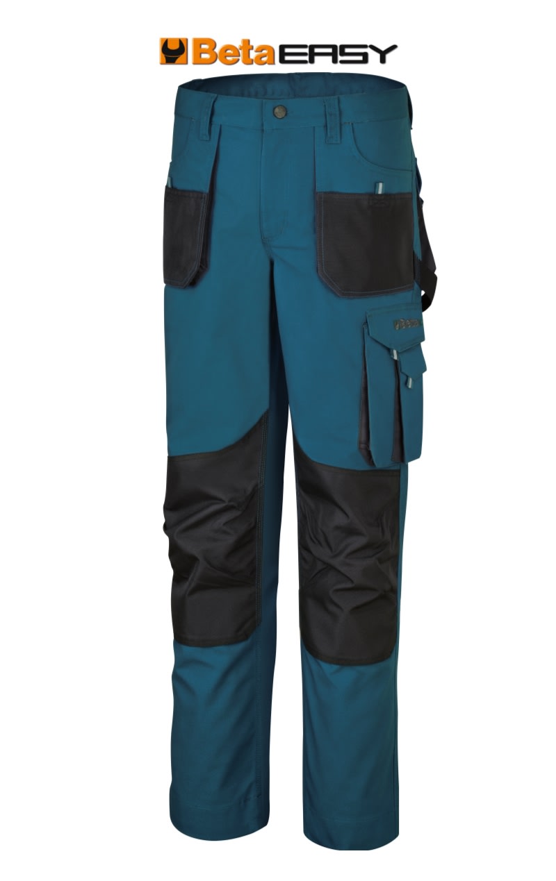BETA - Pantaloni da lavoro in canvas easy petrol taglia S.