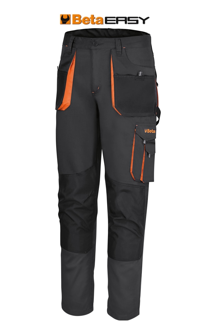 BETA - Pantaloni da lavoro nuovo design migliore vestibilità pantaloni canvas easy grey tg.XXXXL