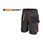 BETA - Bermuda da lavoro in canvas easy grey con migliore vestibilità taglia XXXXL.