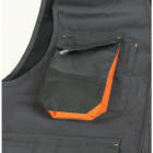 BETA - Gilet da lavoro Canvas Easy Grey - Migliore vestibilità TG.XS.