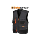 BETA - Gilet da lavoro nuovo design migliore vestibilità gilet canvas easy grey tg.s. 079070801