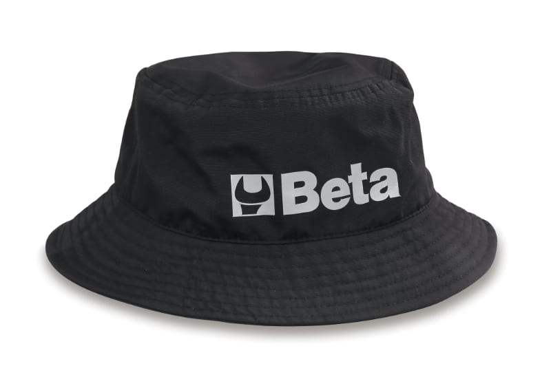 BETA - Cappellino antipioggia in nylon nero, taglia 60, ideale per proteggersi dalla pioggia.