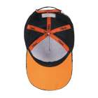 BETA - Cappellino Beta nero, design classico con visiera curva, 100% cotone, taglia unica.