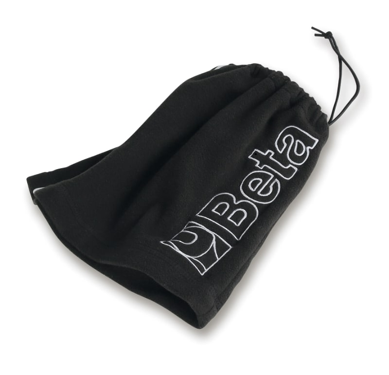 BETA - Scaldacollo in micropile con regolatore a coulisse nero taglia unica. 079850000