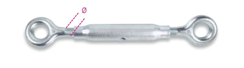 BETA - Confezioni appendibili TENDITORI TUBO 2OCCHI DIN (1/2) TZ K-M12. 080059512