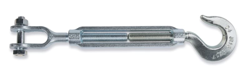 BETA - Tenditore gancio e forcella zincato, tenditori gancio forcella z m12, robusti e resistenti.