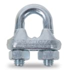 BETA - Morsetto per fune in acciaio zincato SET 25 morsetti zinCATI 7/16 S11.