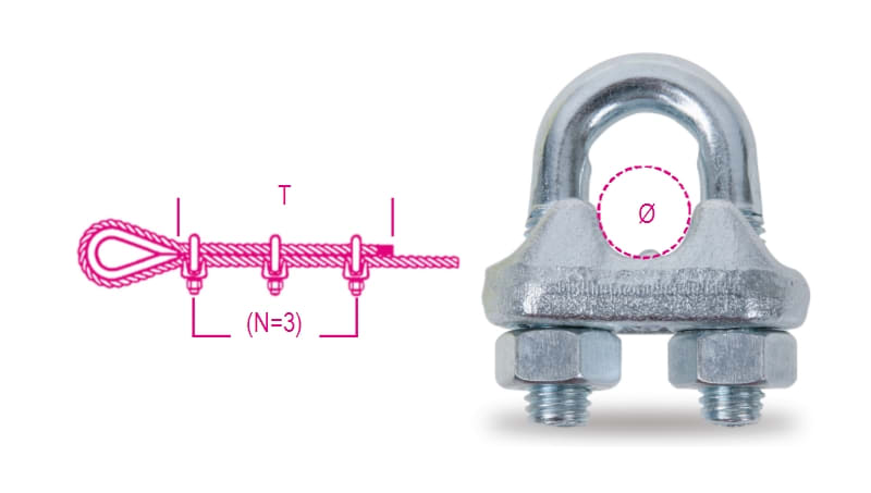 BETA - Confezioni appendibili Morsetti zincati 1' 24-26.