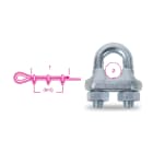 BETA - Confezioni appendibili con 4 morsetti zincati (1/4) K-6, ideali per organizzare e fissare. 080169406