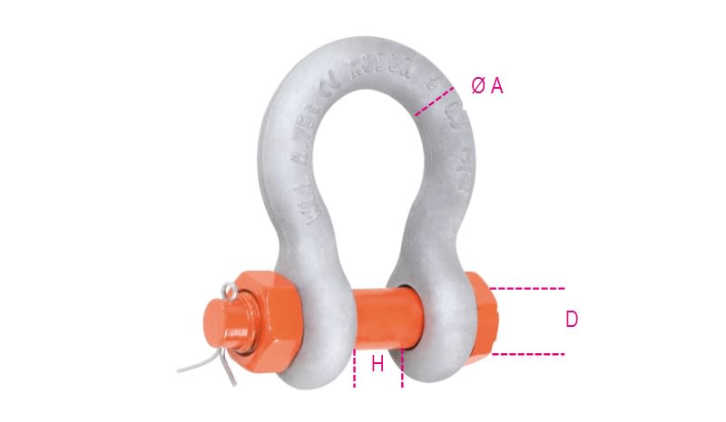 BETA - Confezioni appendibili con grilli lira dado/cop en13889 t3,25 rk-16 per soluzioni di fissaggio sicure.