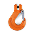 BETA - Gancio per sollevamento tipo clevis a forcella, acciaio legato ad alta resistenza grado 8, ganci clevis catene 7 en1677-2 ton 1,5.