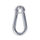 BETA - Moschettoni con anello zincati a 10x100.