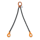 BETA - Pendente per sollevamento catena a 2 bracci, ganci self-locking grado 8, pendenti 8mm 2 bracci EN818 MT2 C8SL.