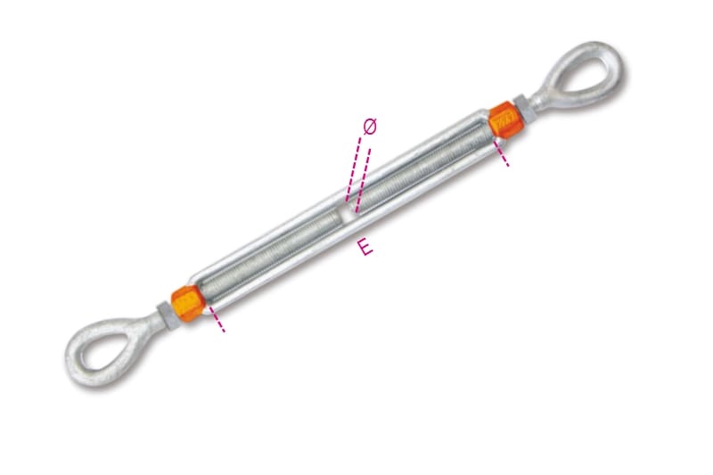 BETA - Confezioni appendibili TENDITORI 2 OCCHI zinc/cal K-1/2X9.