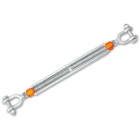 BETA - Tenditore a due forcelle ad alta resistenza zincato a caldo, tenditori 2 forcelle zinc/cal 3/4x6. 081090018