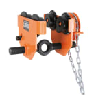 BETA - Carrello di traslazione a catena per paranchi manuali, capacità 1,0T, lunghezza catena 3m.