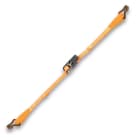 BETA - Sistemi di legatura con 2 ganci ed asole, cricchetto tenditore LC 400kg nastro in poliestere ad alta tenacità (PES) MINI cricchetti con ganci CG 25mm - MT3.