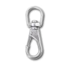 BETA - Moschettoni a gancio con girello e sicura inox AISI 316, mosch.a gancio c/girello e sic. inox 12.
