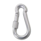 BETA - Moschettoni con ghiera inox AISI 316, moschettoni inox con ghiera G 8x80, resistenti e durevoli.