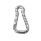 BETA - Moschettoni asimmetrici inox AISI 316, resistenti e durevoli, ideali per applicazioni marine. Moschettoni asimmetrici inox 10x100, perfetti per garantire sicurezza e affidabilità.