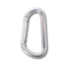 BETA - Moschettoni trapezoidali inox AISI 316, resistenti e durevoli, dimensioni 8x80 mm, ideali per applicazioni marine e industriali.