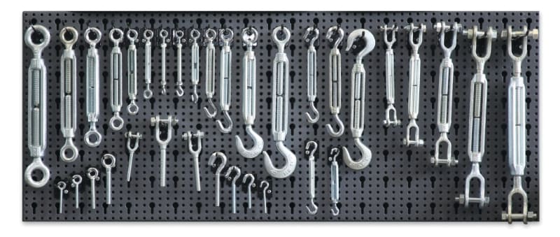 BETA - Assortimento 374 accessori per funi, con ganci senza pannello modulo 374pz. x C88 R/11.