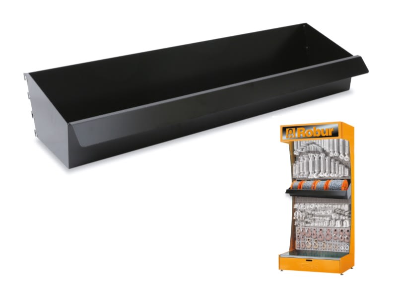 BETA - Vasca espositiva per pareti C88 R/1, ideale per esporre prodotti in modo ordinato e visibile. Vasche espositive x pareti C88, perfette per ottimizzare lo spazio espositivo.